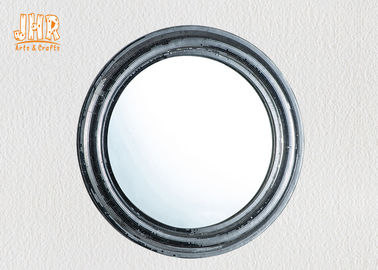 Forma redonda fixada na parede quadro vidro de espelho de vaidade da fibra de vidro de Pratical