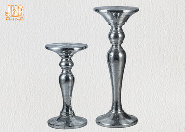 Estilo moderno redondo da tabela de extremidade do suporte da mobília de prata da fibra de vidro do vidro de mosaico
