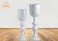 Artigos decorativos de Homewares dos plantadores do projeto do copo do vinho para a resina do casamento