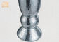 Vaso de prata do assoalho dos artigos decorativos de Homewares do vaso da tabela do vidro de mosaico para a sala de visitas