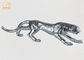 Estátua de vidro do tigre das estatuetas animais de Polyresin